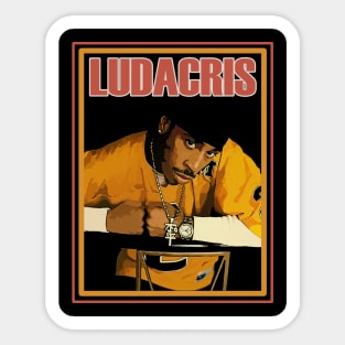 Disturbing the Style with Ludacriss Singer T-Shirts That Redefine Urban Fashion Sticker